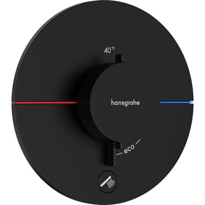 Hansgrohe ShowerSelect Comfort S Thermostat - UP, Schwarz Hansgrohe ShowerSelect Comfort S Thermostat - UP, Schwarz