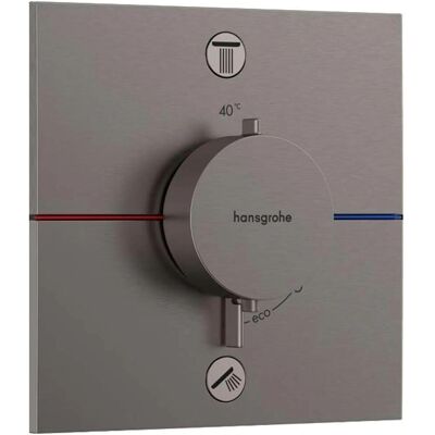 Hansgrohe ShowerSelect Thermostat - 15572340 UP - Komfort, Schwarz gebürstet Hansgrohe ShowerSelect Thermostat - 15572340 UP - Komfort, Schwarz gebürstet