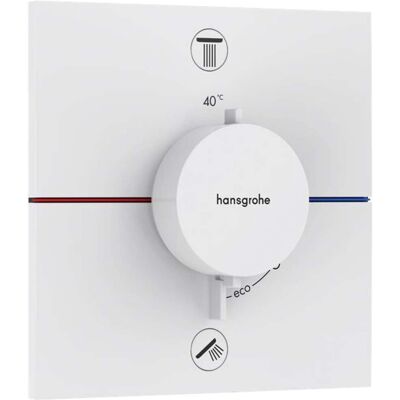 Hansgrohe Thermostat - ShowerSelect Comfort E - Platzsparend - Sicherheitsverschluss Hansgrohe Thermostat - ShowerSelect Comfort E - Platzsparend - Sicherheitsverschluss