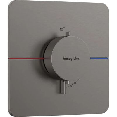 Hansgrohe ShowerSelect Comfort Q Termostato - Cromo nero spazzolato - Termostato doccia Hansgrohe ShowerSelect Comfort Q Termostato - Cromo nero spazzolato - Termostato doccia
