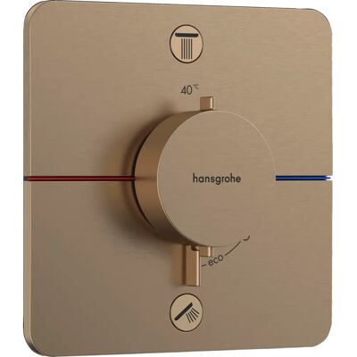 Hansgrohe Brushed Bronze ShowerSelect Comfort Q Thermostat - Duschthermostat Hansgrohe Brushed Bronze ShowerSelect Comfort Q Thermostat - Duschthermostat