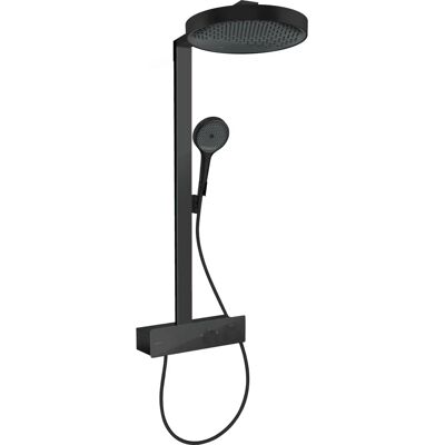 Sistem de duș Rainfinity de la Hansgrohe - Negru Mat - 360mm - Termostat Sistem de duș Rainfinity de la Hansgrohe - Negru Mat - 360mm - Termostat