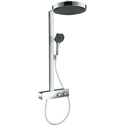 Sistem de duș Rainfinity Hansgrohe - Cromat - 360mm, 1 tip de jet Sistem de duș Rainfinity Hansgrohe - Cromat - 360mm, 1 tip de jet
