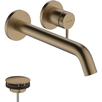 Hansgrohe Tecturis S Rubinetto - Montaggio a parete, 225mm proiezione Hansgrohe Tecturis S Rubinetto - Montaggio a parete, 225mm proiezione