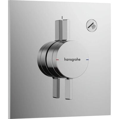 Mélangeur Hansgrohe DuoTurn E - Encastrable, Chrome - Publicité Mélangeur Hansgrohe DuoTurn E - Encastrable, Chrome - Publicité