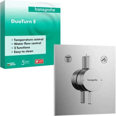 Miscelatore Hansgrohe DuoTurn E, Incasso, 2 Funzioni, Cromato Miscelatore Hansgrohe DuoTurn E, Incasso, 2 Funzioni, Cromato