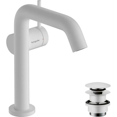 Hansgrohe Tecturis s Grifo - Ahorro de agua, CoolStart - Blanco opaco Hansgrohe Tecturis s Grifo - Ahorro de agua, CoolStart - Blanco opaco