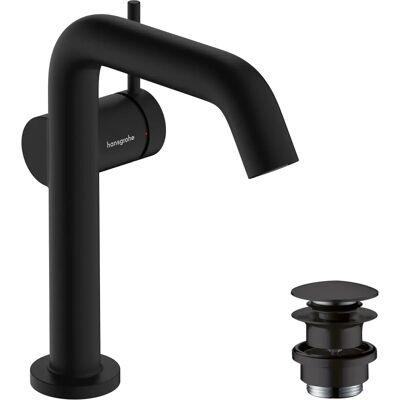 Robinet Hansgrohe Tecturis S 150mm Noir Mat - Économies d'eau, CoolStart - Publicité Robinet Hansgrohe Tecturis S 150mm Noir Mat - Économies d'eau, CoolStart - Publicité