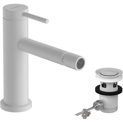 Miscelatore bidet Hansgrohe Tecturis S - Bianco opaco - 73201700 Miscelatore bidet Hansgrohe Tecturis S - Bianco opaco - 73201700