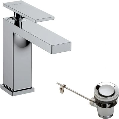 Hansgrohe Tecturis E Rubinetto Cromato - Risparmio idrico, proiezione 144mm Hansgrohe Tecturis E Rubinetto Cromato - Risparmio idrico, proiezione 144mm