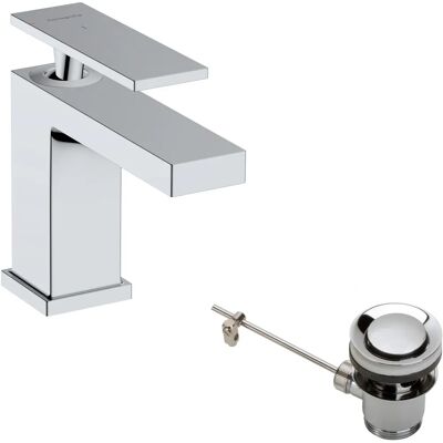 Hansgrohe Tecturis E Einhebel-Waschtischmischer - 122mm, Chrom Hansgrohe Tecturis E Einhebel-Waschtischmischer - 122mm, Chrom