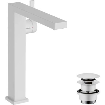 Hansgrohe Tecturis E Fine Mezclador Monomando - 197mm Proyección - Blanco Mate Hansgrohe Tecturis E Fine Mezclador Monomando - 197mm Proyección - Blanco Mate
