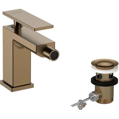 Hansgrohe Tecturis Bidetmischer - Brushed Bronze - 149mm Projektion Hansgrohe Tecturis Bidetmischer - Brushed Bronze - 149mm Projektion