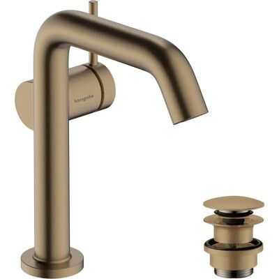 Grifo Hansgrohe Tecturis S - EcoSmart, CoolStart, Bronce Cepillado Grifo Hansgrohe Tecturis S - EcoSmart, CoolStart, Bronce Cepillado