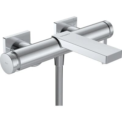 Hansgrohe Tecturis E Badewannenmischer - Chrom, 213mm Ausladung, Aufputz Hansgrohe Tecturis E Badewannenmischer - Chrom, 213mm Ausladung, Aufputz