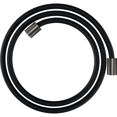 Hansgrohe Axor Showersolutions Textil Duschschlauch - 1600mm, Schwarz gebürstet Hansgrohe Axor Showersolutions Textil Duschschlauch - 1600mm, Schwarz gebürstet
