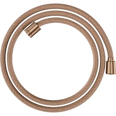 Hansgrohe AXOR ShowerSolutions Textilbrauseschlauch - 1600mm, Brushed Red Gold Hansgrohe AXOR ShowerSolutions Textilbrauseschlauch - 1600mm, Brushed Red Gold