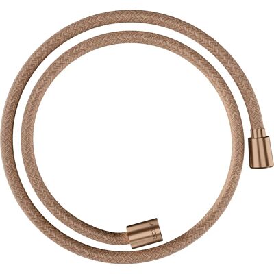 Hansgrohe Axor ShowerSolutions Textilbrauseschlauch - 1250mm, Brushed Red Gold Hansgrohe Axor ShowerSolutions Textilbrauseschlauch - 1250mm, Brushed Red Gold