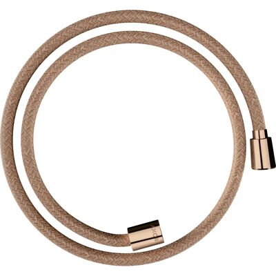 Hansgrohe AXOR ShowerSolutions Textilbrauseschlauch - Polished Red Gold - 1250mm Duschschlauch Hansgrohe AXOR ShowerSolutions Textilbrauseschlauch - Polished Red Gold - 1250mm Duschschlauch