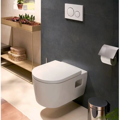 Hansgrohe EluPura Weiß WC-Sitz - SoftClose & QuickRelease Hansgrohe EluPura Weiß WC-Sitz - SoftClose & QuickRelease