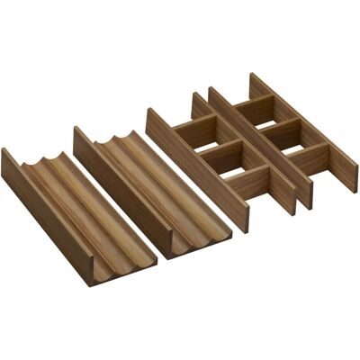 Hansgrohe IntraStories Set de Inserții pentru Sertare - Nuc închis - pentru 1180/475, 1180/550 Hansgrohe IntraStories Set de Inserții pentru Sertare - Nuc închis - pentru 1180/475, 1180/550