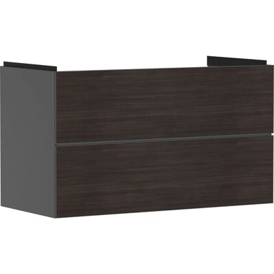 Hansgrohe Xevolos E Waschtischunterschrank - 2 SoftClose Schubladen - 980x475mm Hansgrohe Xevolos E Waschtischunterschrank - 2 SoftClose Schubladen - 980x475mm