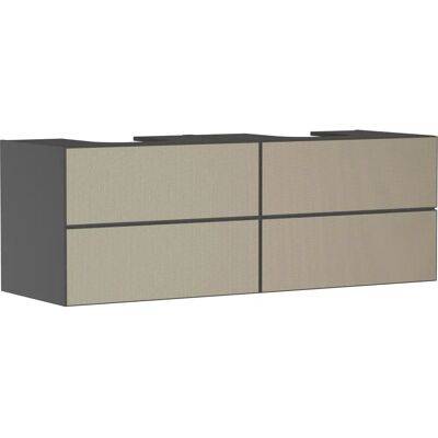 Hansgrohe Xevolos E Dulap suspendat pentru lavoar - Schiefergrau Matt / Bronze Hansgrohe Xevolos E Dulap suspendat pentru lavoar - Schiefergrau Matt / Bronze