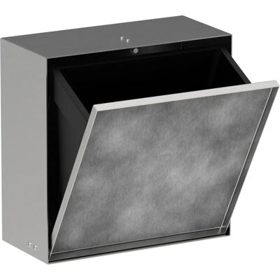 Hansgrohe XtraStoris Rock Cubo de Basura de Acero Inoxidable - Embutido Hansgrohe XtraStoris Rock Cubo de Basura de Acero Inoxidable - Embutido
