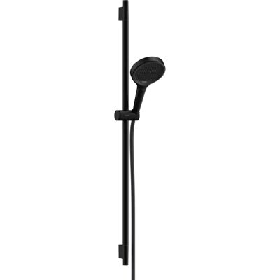 Set Doccia Hansgrohe Rainfinity 130 - EcoSmart 3 Getti, Nero Opaco Set Doccia Hansgrohe Rainfinity 130 - EcoSmart 3 Getti, Nero Opaco