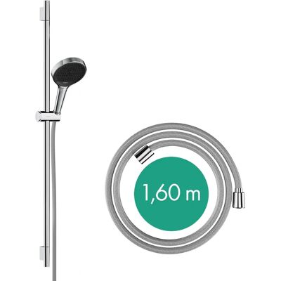Set de duș Hansgrohe Rainfinity 130, 3 jeturi, bară de 900mm, Crom Set de duș Hansgrohe Rainfinity 130, 3 jeturi, bară de 900mm, Crom