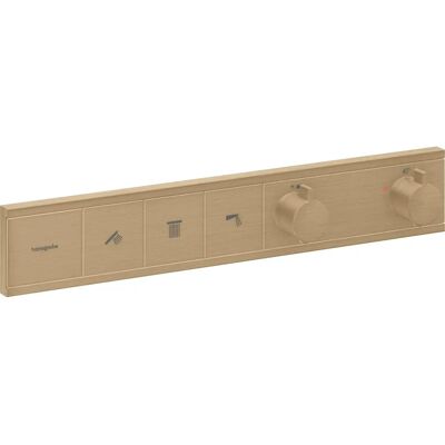 Hansgrohe RainSelect Thermostat - Wandmontage - Gebürstet Bronze - 3 Funktionen Hansgrohe RainSelect Thermostat - Wandmontage - Gebürstet Bronze - 3 Funktionen