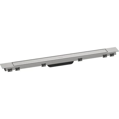 Hansgrohe RainDrain Match Plus - Canale doccia rettangolare - Acciaio inossidabile spazzolato Hansgrohe RainDrain Match Plus - Canale doccia rettangolare - Acciaio inossidabile spazzolato