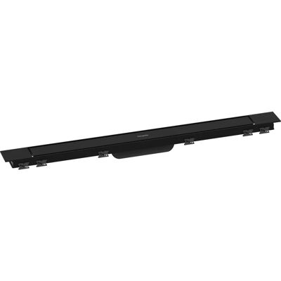 Hansgrohe RainDrain Match Plus - Scarico doccia regolabile in altezza - Nero opaco Hansgrohe RainDrain Match Plus - Scarico doccia regolabile in altezza - Nero opaco
