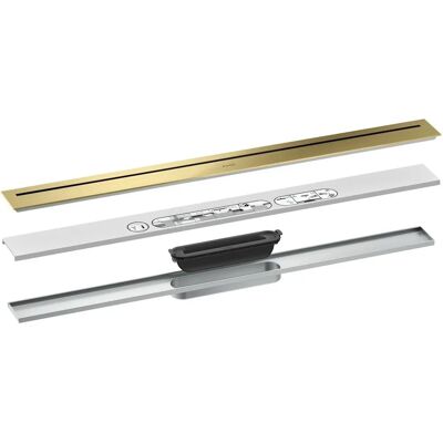 Hansgrohe Axor Drain 800mm Laiton Brossé - Drain - Publicité Hansgrohe Axor Drain 800mm Laiton Brossé - Drain - Publicité