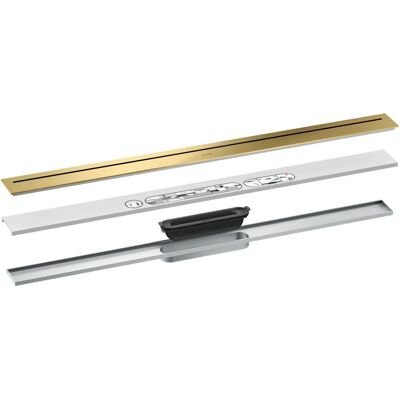 Ensemble de Drain Axor Hansgrohe - Ajustable, 900mm, Laiton Brossé - Publicité Ensemble de Drain Axor Hansgrohe - Ajustable, 900mm, Laiton Brossé - Publicité