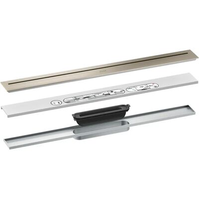 Ensemble de Drain Axor Complete - Nickel Brossé - Type de Drain - Publicité Ensemble de Drain Axor Complete - Nickel Brossé - Type de Drain - Publicité