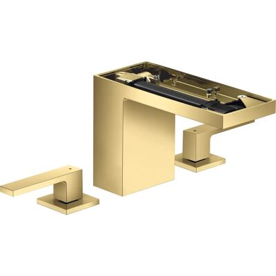 HANSGROHE AXOR MyEdition - Mezclador de lavabo de 3 orificios - Latón - Óptica Oro Pulido HANSGROHE AXOR MyEdition - Mezclador de lavabo de 3 orificios - Latón - Óptica Oro Pulido