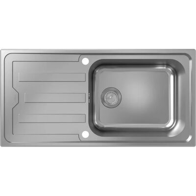 Hansgrohe S440-A500 100 Edelstahl Einbauspüle - Küche Hansgrohe S440-A500 100 Edelstahl Einbauspüle - Küche