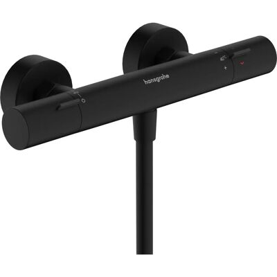 Termostat de duș Ecostat Fine de la HANSGROHE - Montaj pe suprafață - Negru mat Termostat de duș Ecostat Fine de la HANSGROHE - Montaj pe suprafață - Negru mat