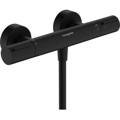 Termostat de duș Hansgrohe Ecostat - Montaj pe suprafață - 1 Utilizator - Negru Termostat de duș Hansgrohe Ecostat - Montaj pe suprafață - 1 Utilizator - Negru
