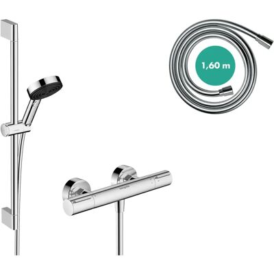 Sistem de duș Hansgrohe Pulsify Select S - 3 moduri, termostat, EcoSmart Sistem de duș Hansgrohe Pulsify Select S - 3 moduri, termostat, EcoSmart
