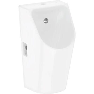 Hansgrohe EluPura Keramik Wandmontage Urinal - Obenanschluss, Ohne Rand Hansgrohe EluPura Keramik Wandmontage Urinal - Obenanschluss, Ohne Rand