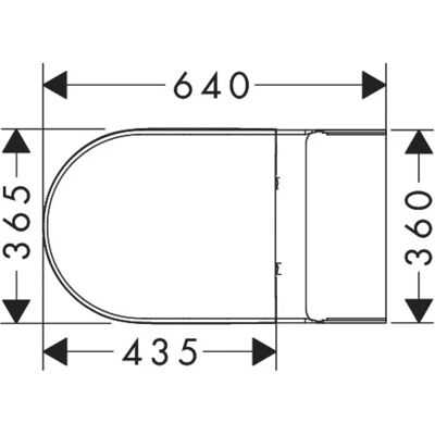 Hansgrohe EluPura Original S WC-Set - Weiß - WC, Sitz, Tank Hansgrohe EluPura Original S WC-Set - Weiß - WC, Sitz, Tank