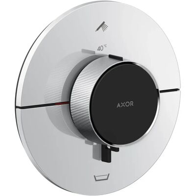 Hansgrohe AXOR ShowerSelect ID Thermostat - Rund, Einbau, 2 Verbraucher, Chrom Hansgrohe AXOR ShowerSelect ID Thermostat - Rund, Einbau, 2 Verbraucher, Chrom