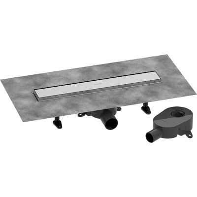 Hansgrohe RainDrain Go 500 Set Complet pentru Drenaj de Duș - Oțel Inoxidabil Hansgrohe RainDrain Go 500 Set Complet pentru Drenaj de Duș - Oțel Inoxidabil