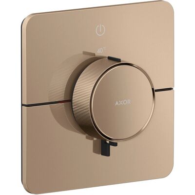 Hansgrohe AXOR ShowerSelect ID Thermostat - Softsquare, Polished Red Gold - Thermostat Hansgrohe AXOR ShowerSelect ID Thermostat - Softsquare, Polished Red Gold - Thermostat