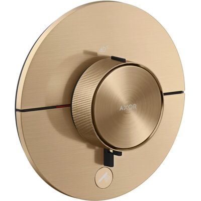 Termostat AXOR ShowerSelect ID de Hansgrohe - HighFlow - Bronzat lustruit - Rotund - Tip de duș Termostat AXOR ShowerSelect ID de Hansgrohe - HighFlow - Bronzat lustruit - Rotund - Tip de duș