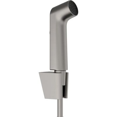 Doccia Hansgrohe Bidette - Risparmio idrico con finitura cromo nero spazzolato Doccia Hansgrohe Bidette - Risparmio idrico con finitura cromo nero spazzolato