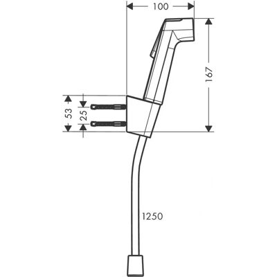 Hansgrohe Bidette 29238000 - Doccia con risparmio d'acqua Hansgrohe Bidette 29238000 - Doccia con risparmio d'acqua