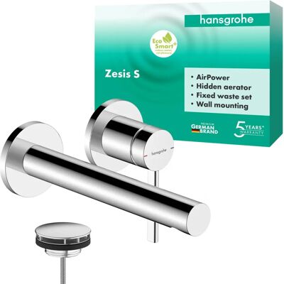 Hansgrohe Zesis S Chromowa Bateria naścienna Hansgrohe Zesis S Chromowa Bateria naścienna